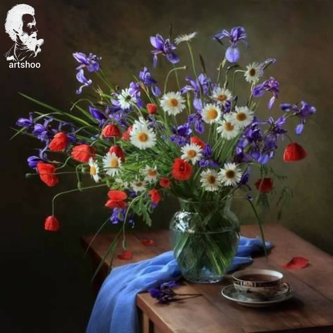 آموزش نقاشی رنگ روغن